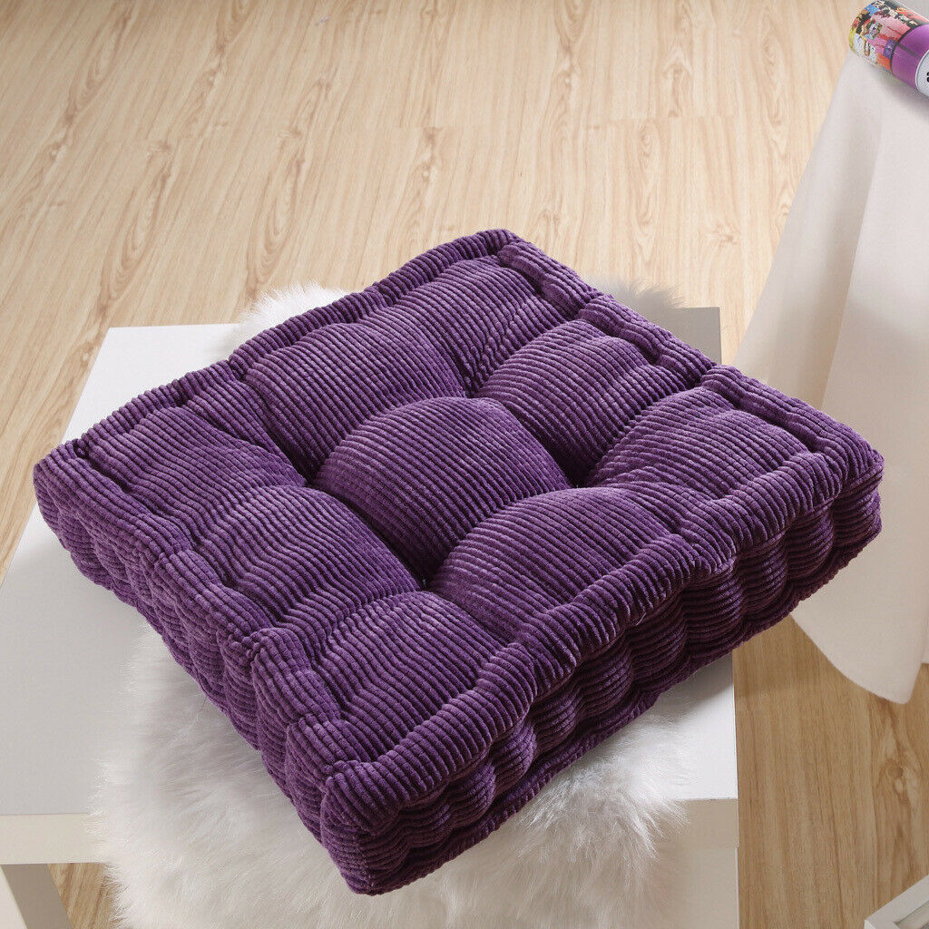 40x40cm Outdoor Car Sofa Office Square Garden Seat Chair Cushion Pad Purple