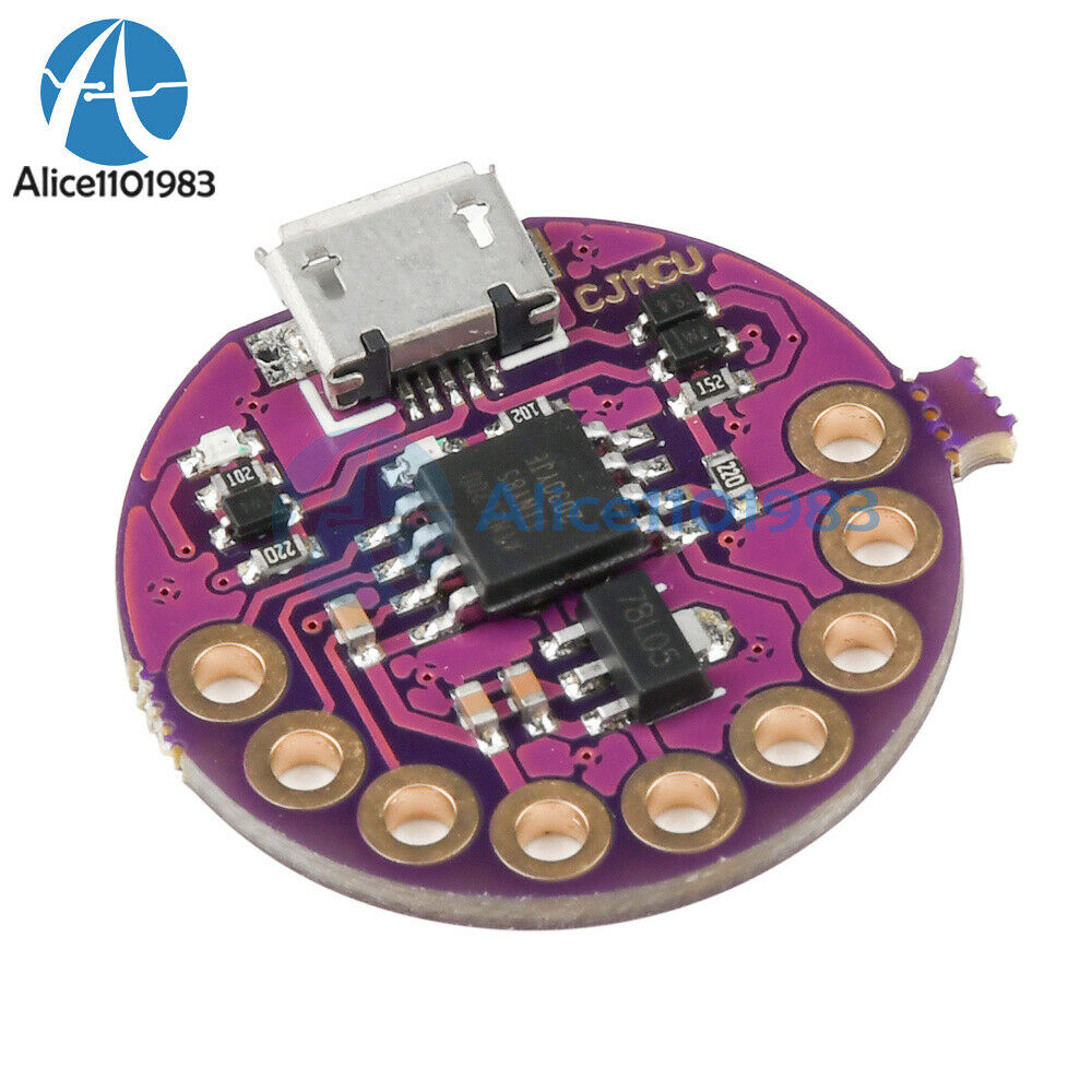 Micro USB LilyTiny LilyPad ATtiny85 Development Board Wearable Module Arduino