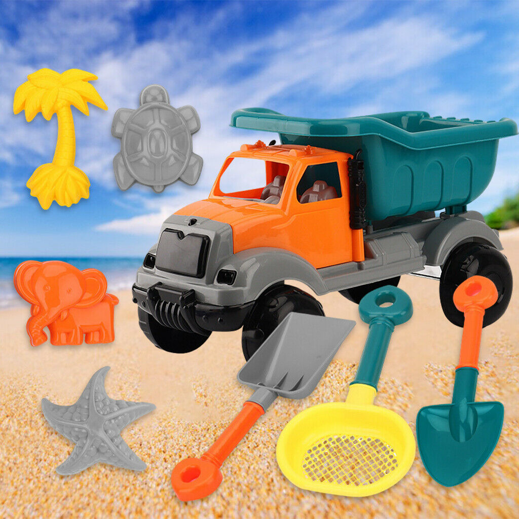 Summer Beach Toys Sand Car Digging Tool for Kids 3-4 Todders Gift 40x20x23cm