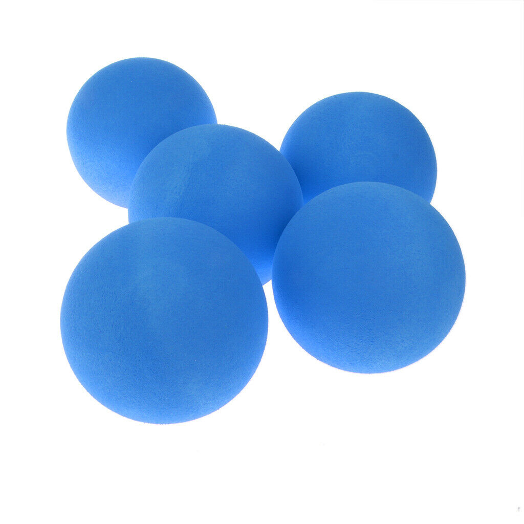 Pack of 5pcs 2.5'' Bouncing Balls Elastic Jumping Ball EVA Sponge Ball Kid