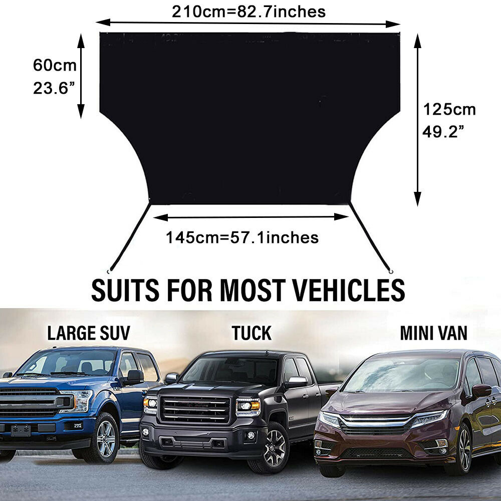 For Plymouth Car Cover Windshield Snow Shade Frost Protector Ice Freeze Shield