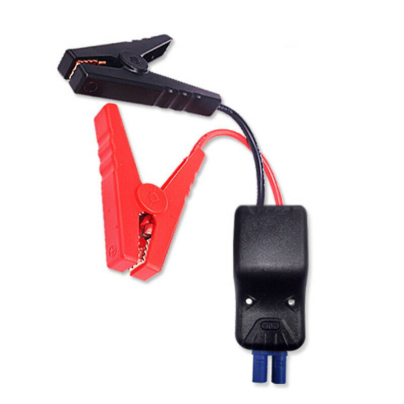 Car Jump Starter Smart Booster Cable Battery Alligator Clamp LED Indicator 400A