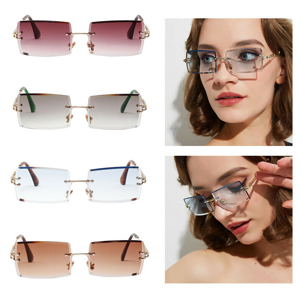 4x Ladies Sunglasses Classic Tinted Lens Metal Frame Eyewear UV Protection