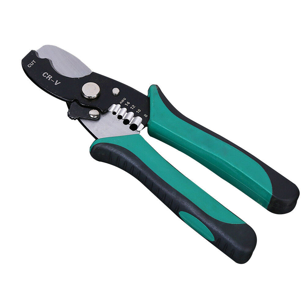 1pc Durable Metric Insulation Wire Cable Cutting Scissor Pliers Stripper Cutter