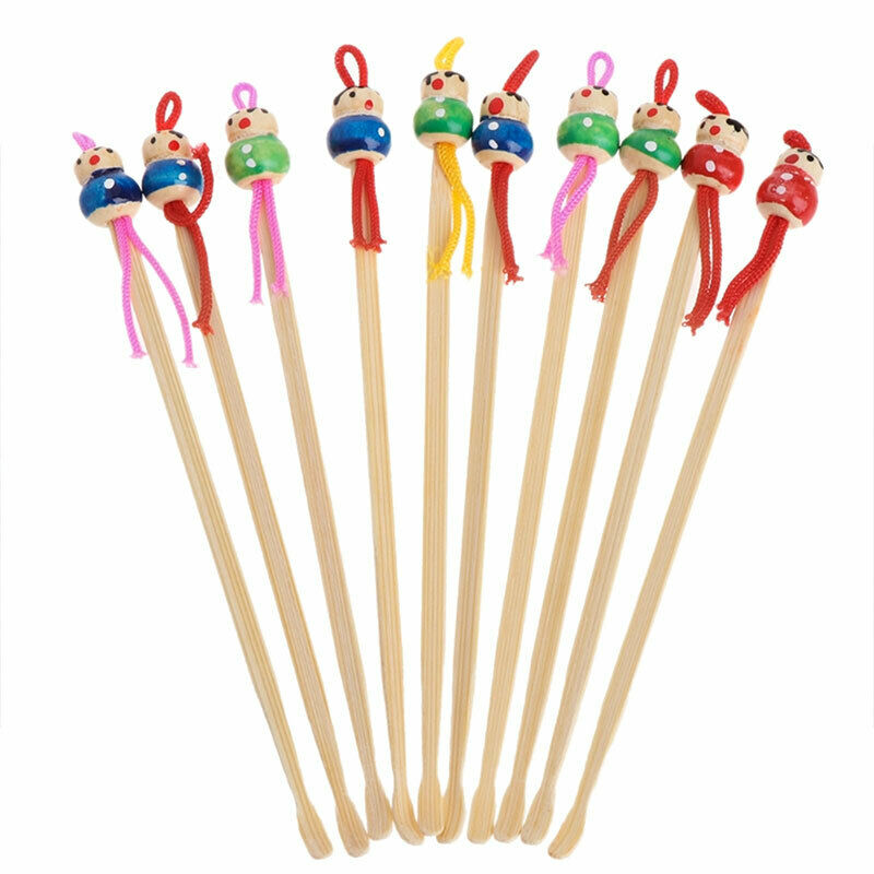10 Cure-Oreilles Ecologic And Reusable IN Bamboo - New