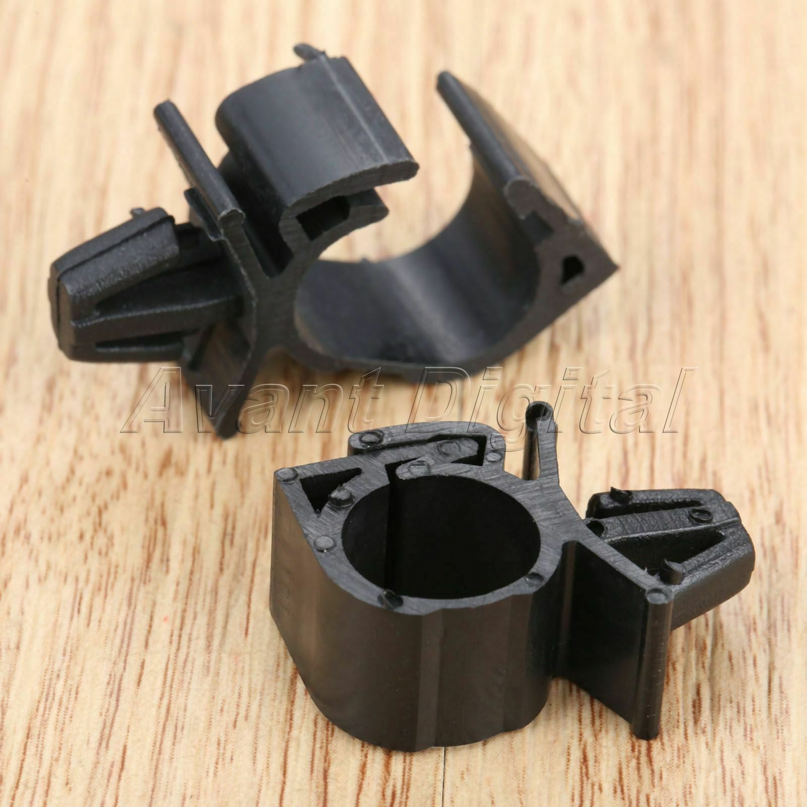 10Pcs 11mm Car Clips Wiring Harness Fasteners Trim Rivets Plastic Universal Type