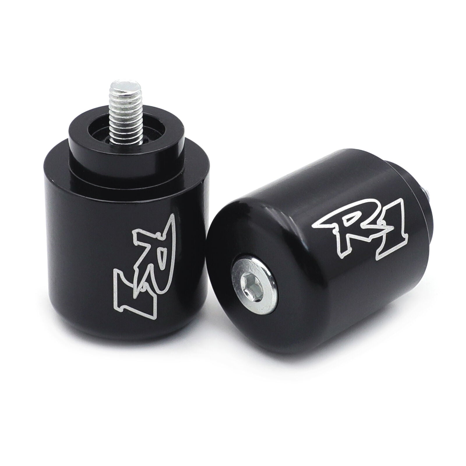 Hand Bar Ends For Yamaha YZF-R1 YZFR1 R1 1998-2013 YZF-R6 YZFR6 R6 2006-2007 BLK
