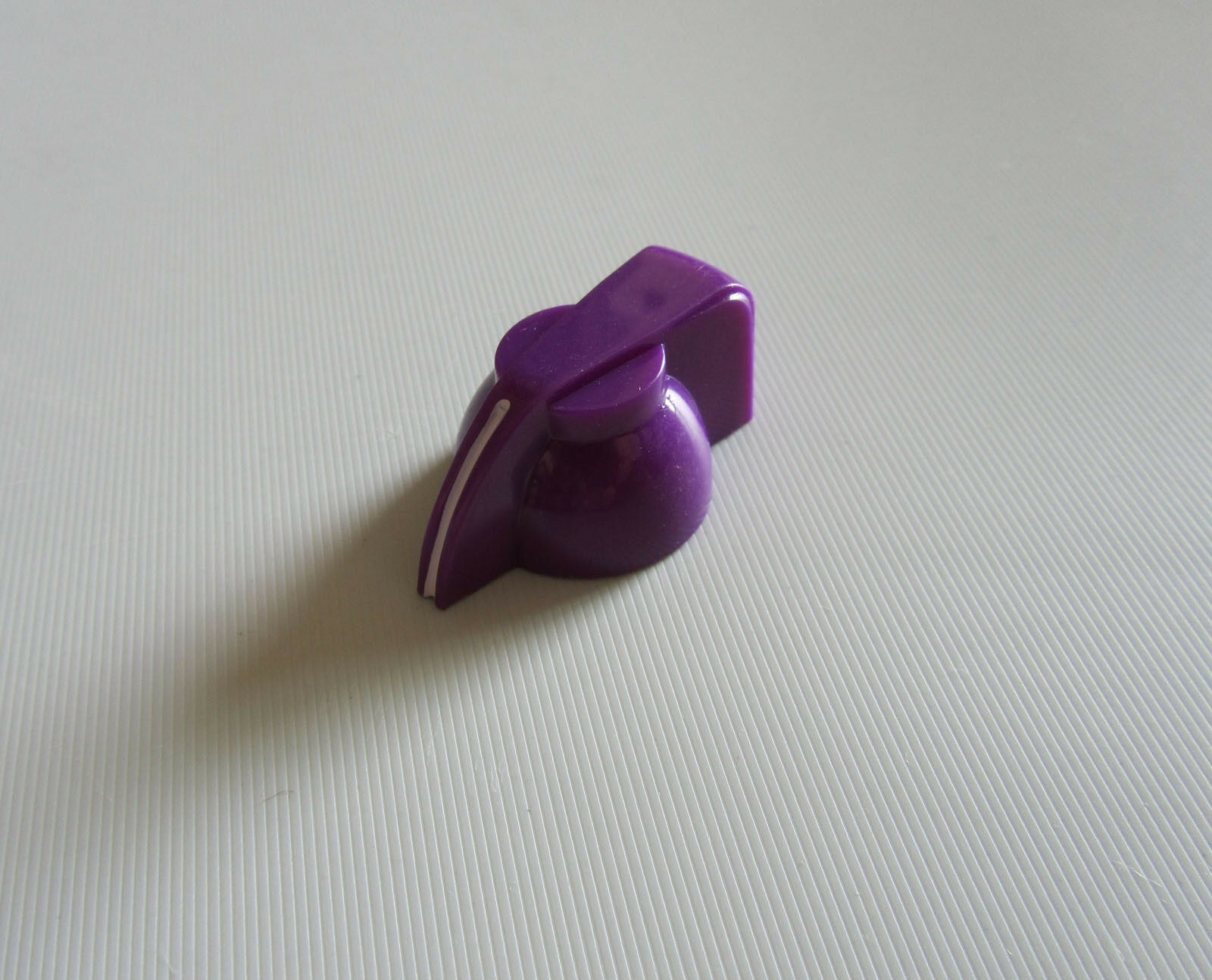 6 Purple Chicken Head Knob 1/4" Guitar Amp Effect Pedal Knobs w/ Set Screw