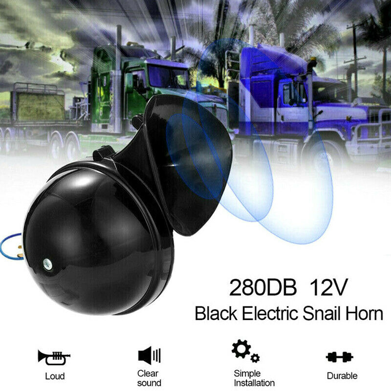 300DB 12V Electric Air Horn Is Suitable For All Kinds Of Vehicles High Decibel