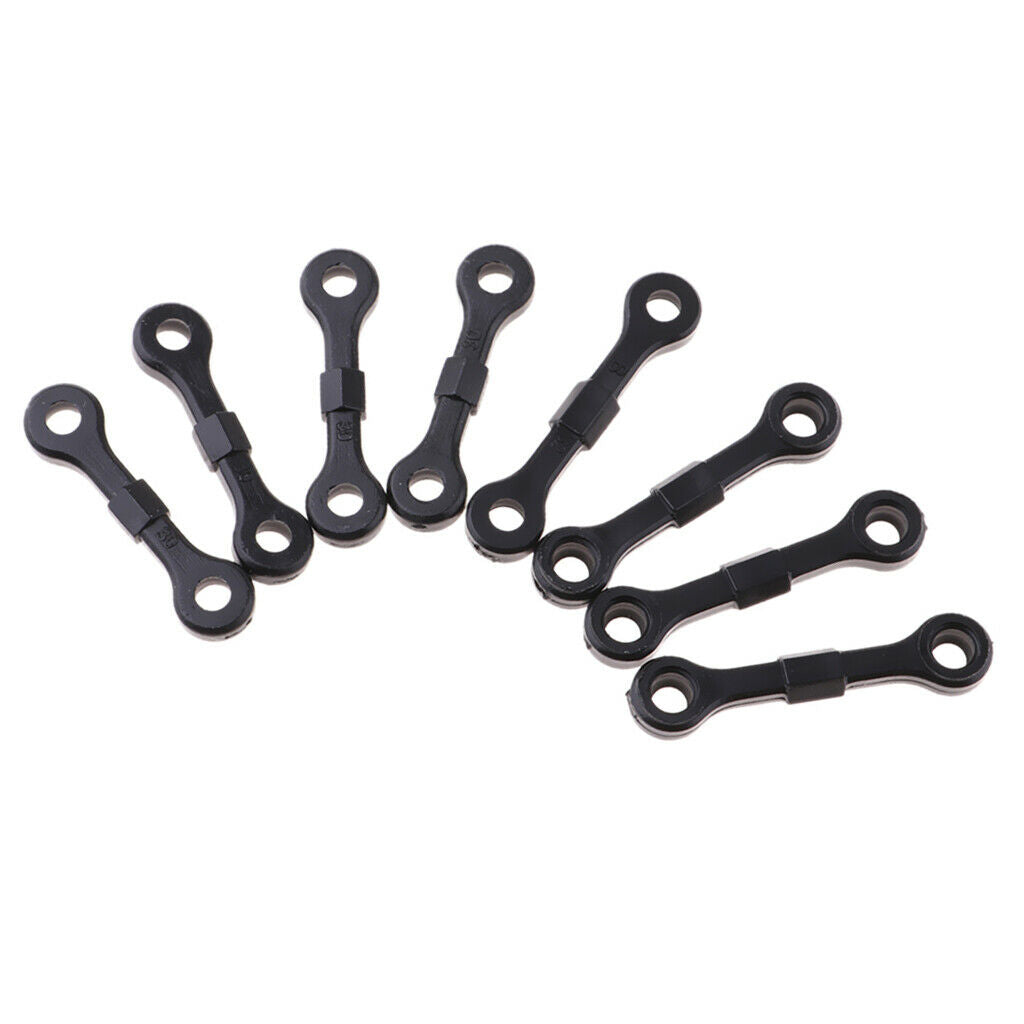 8 Pieces Rear Steering Linkage Pull Rod for WLtoys A202-52 RC Vehicle / Car