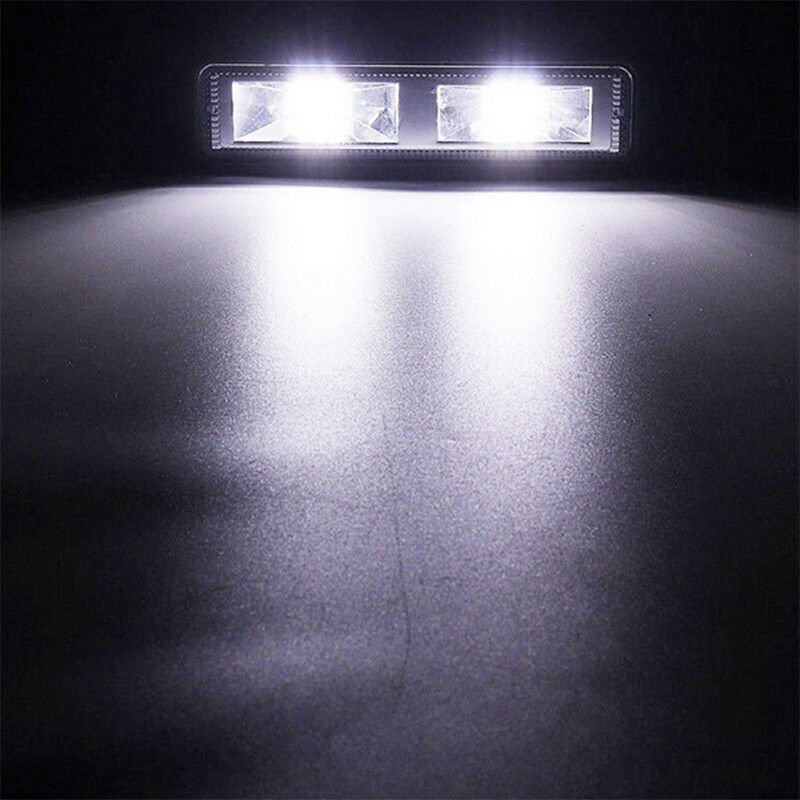 6'' 12V 48W 16 LED Work Light Flood Beam Bar Car SUV OffRoad Driving Fog LaA №BD