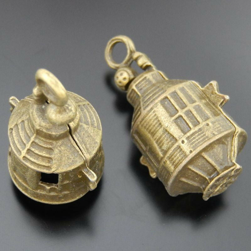 8 pcs Antiqued Bronze Stove Alloy Pendant Charm Jewelry Making Crafts 29*18*13mm