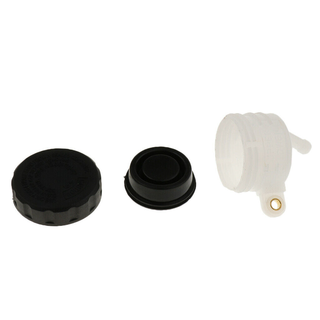 4 Pcs Brake Fluid Reservoir Motorcycle CNC Front Brake Clutch Master Cylinder