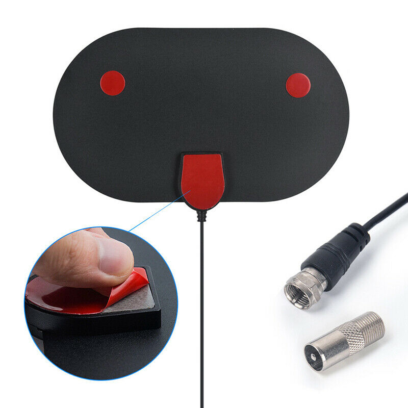 50 Mile Range HDTV Antenna 4K HD Indoor Digital TV Aerial Signal Amplifier