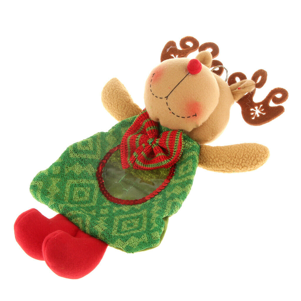 Christmas Sweet Candy Treat Bag  Gift Present Bag Xmas Decor Reindeer Style