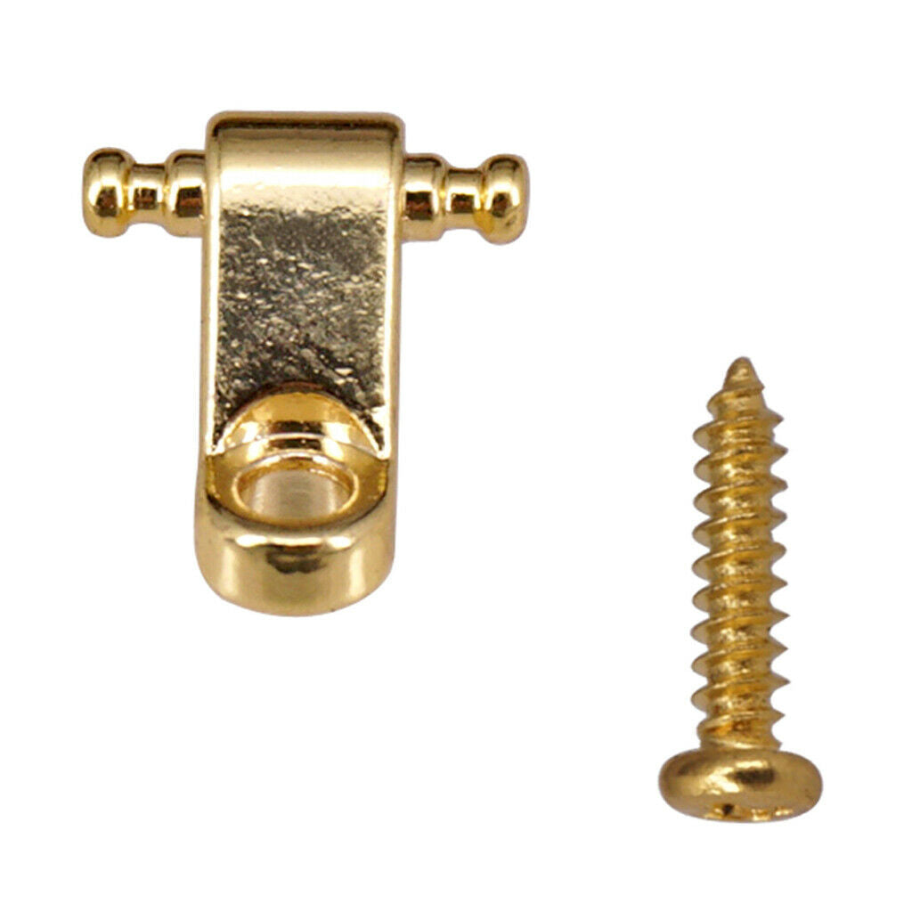2pcs DIY Electric Guitar String Retainer with Screws Electric Guitars Parts