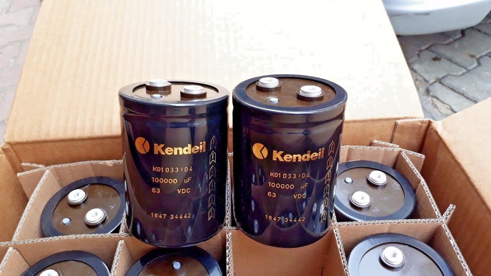 2pcs NEW KENDEIL K01 100000uF 63V LONG LIFE HI-END CAPS-KRELL KSA50 NAIM HICAP!