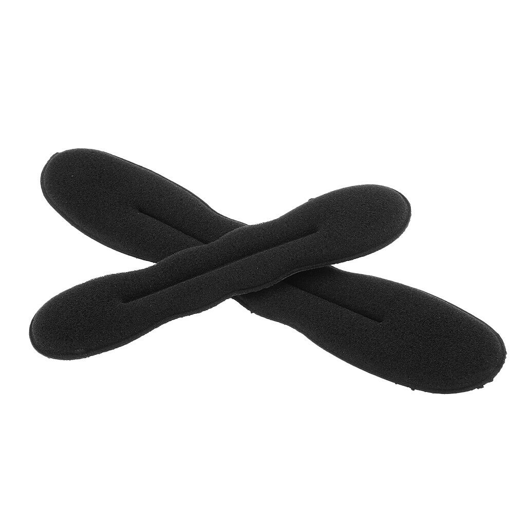 2x Black Fashion Women Girls Hair  Styling