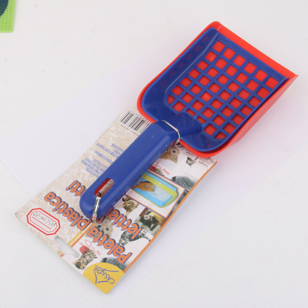 2 lot Pet Cats Litter Scoop Small Large Pet Poops Scooper Pet Cage Cleaning