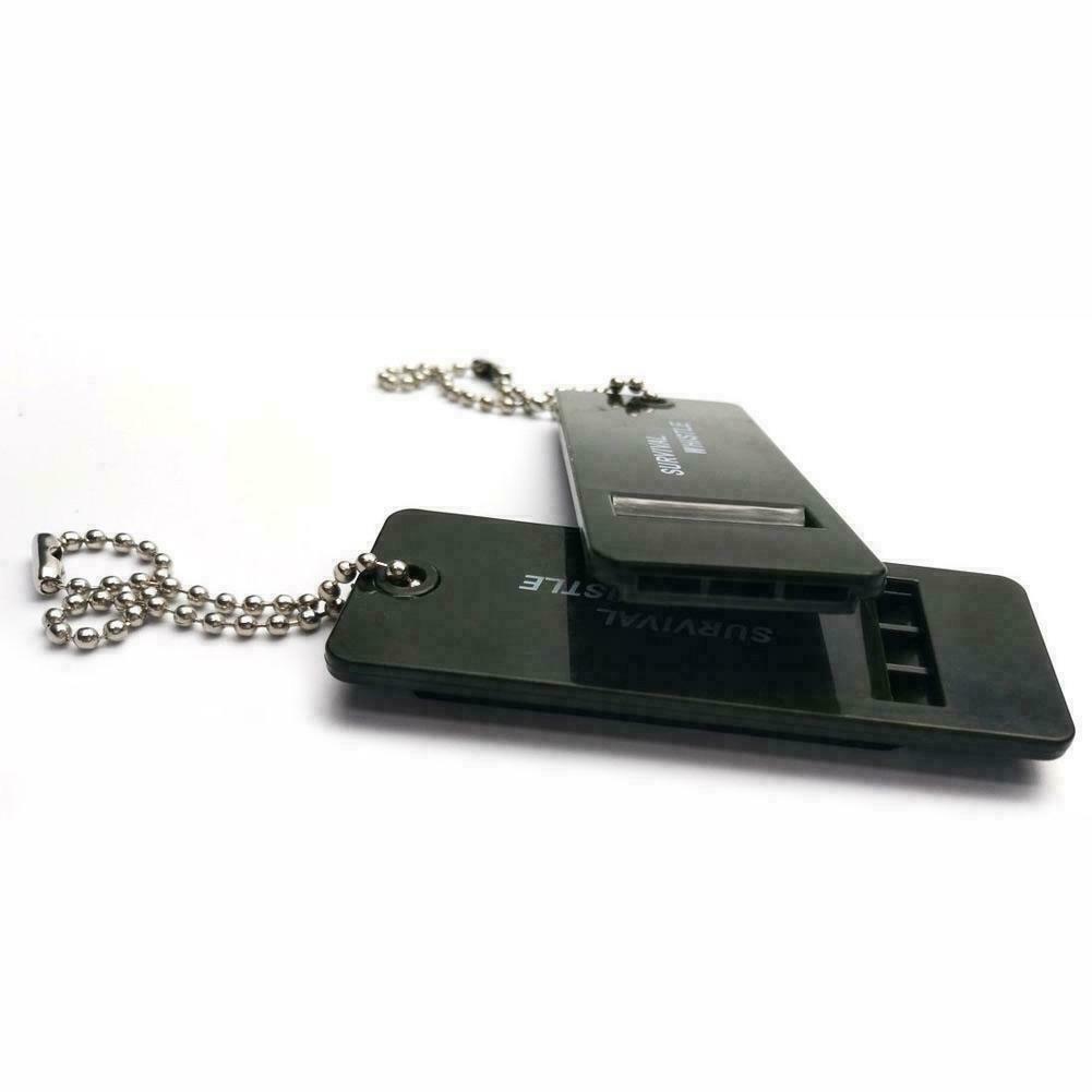 Tri-band Outdoor Survival Whistle For Help Whistle Frequency Treble High J2J0