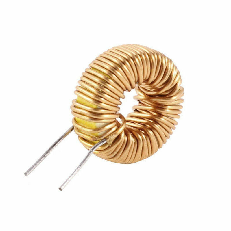 10Pcs Toroid Core Inductors Wire Wind Wound DIY mah--100uH 6A Coil JdWJD Lt