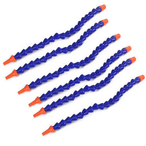 6PCS Long 11.9 "Water Oil Hose Tube For 0.5" Diameter Milling Lathe
