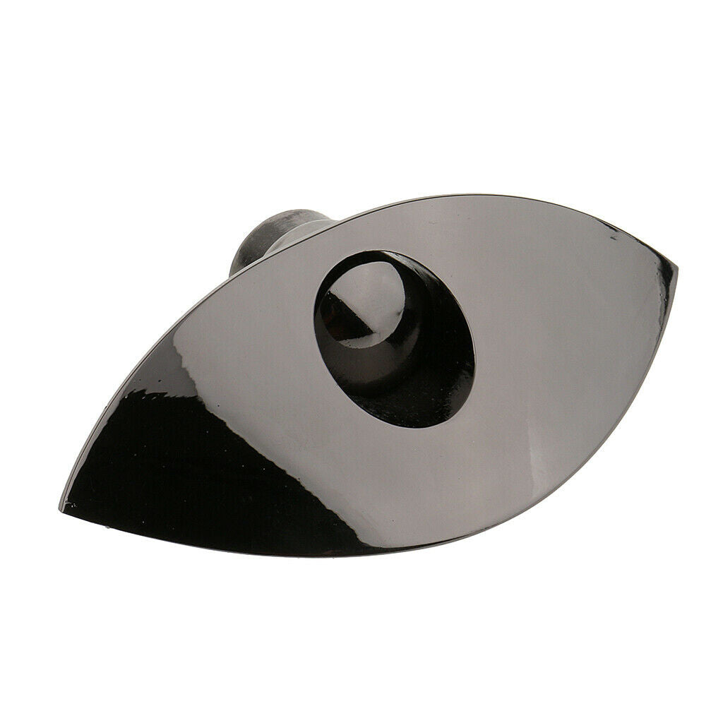 Practical Push Button Catch Door Lock for Boat Motorhome Camper Van, Black