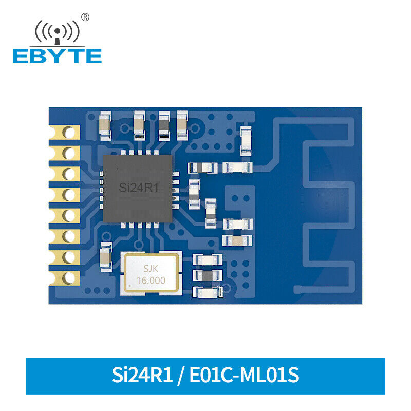 4Pcs 2.4g wireless rf module E01 compatible E01C-ML01S Si24R1 300m PCB Module