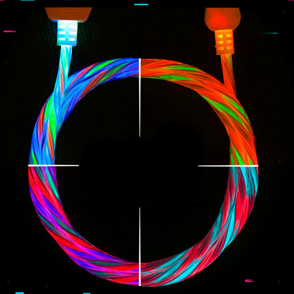 Micro USB charging cable Illuminated synchronization charging cable for Android,