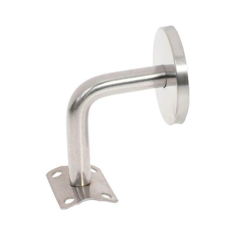 Stainless Steel Wall Mounted Stair Handrail Bracket Banister Rail Support