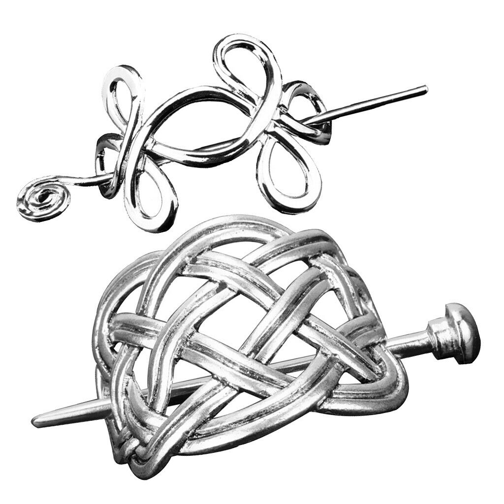 Viking Celtic Hair Clip Hairpin-Viking Hair Stick Women Hair Accessory Clip