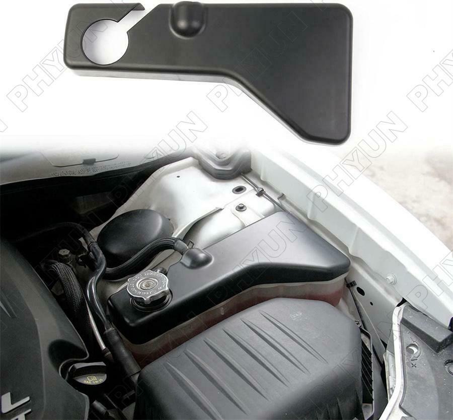Black Coolant Tank Cover For Dodge Challenger Charger Chrysler 300 300c 2011-21