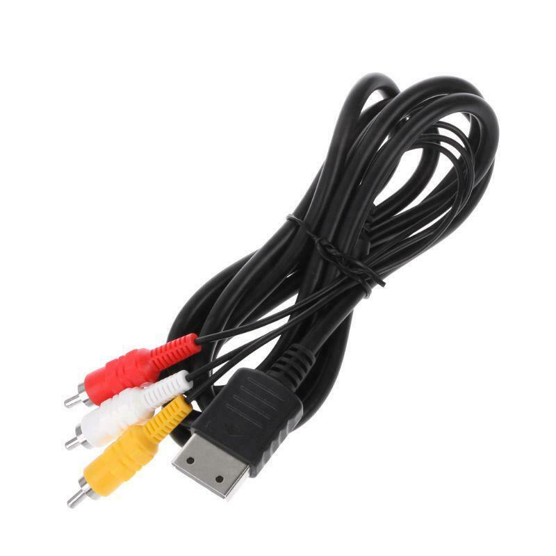 1.8M/6FT RCA Audio Video AV Stereo Composite Adapter Cable For Sega Dreamcast