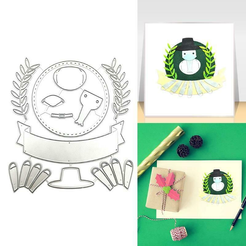 Turkey Metal Cutting Dies Stencil Scrapbooking DIY Album Stamp Paper Card Mold