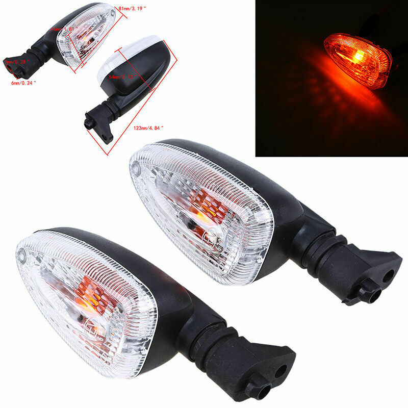 2x Indicators Turn Signal Light 6mm Fit BMW F650GS F800GS  F800R R1200GS K1300R