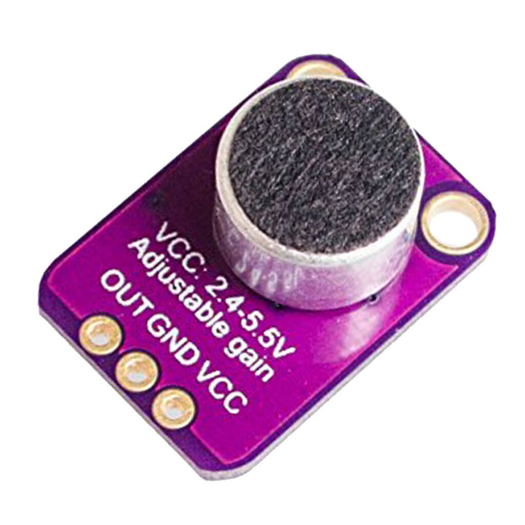 DIY Sensor Module Electret Microphone Amplifier 2.4-5V DC For