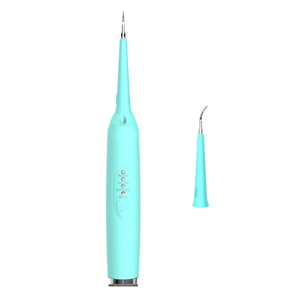 Ultrasonic Electric Tooth Cleaner USB Rechargeable Tool Floss Teeth Cleaning
