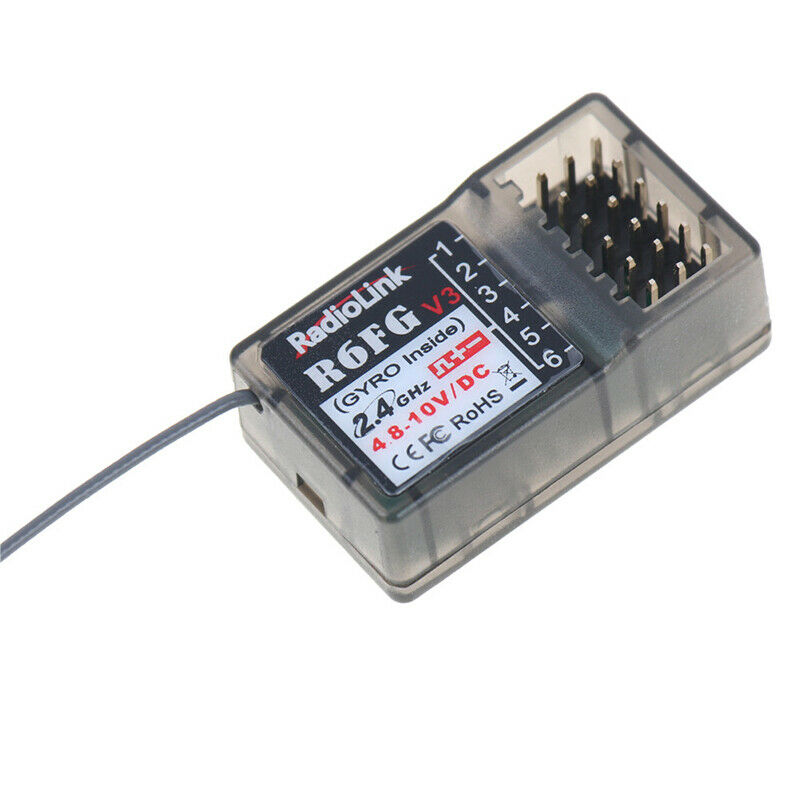 2.4GHz 4CH R6fg Receiver gyro inside for Radiolink RC4gS/R6FG Transmitter D I SJ