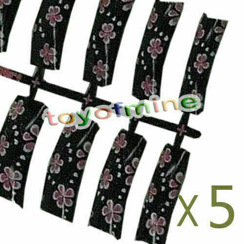 50 Professional French False Acrylic Nail Art Tips   265
