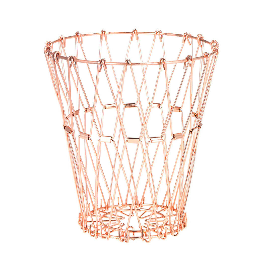 Wrought Fruit Baskets Vegetables Container Home Kitchen Decor Baskets S