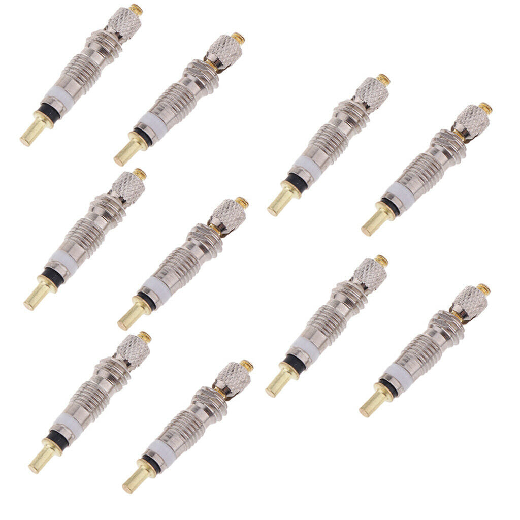 10x Copper Premium Presta Valve Core Replacement Tubeless French Cores Parts