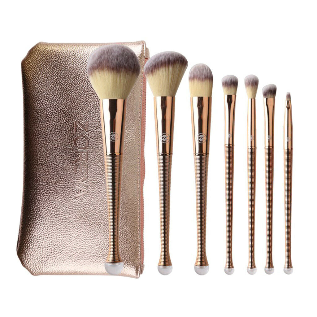 Portable Dense Synthetic Makeup Brushes Set Cosmetic Concealer Powder Brush