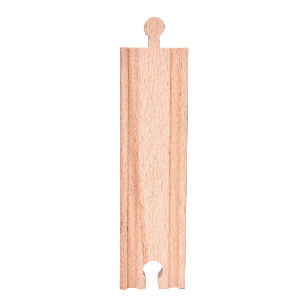 Wooden Train Straight Track Railway Accessorie Compatible All Major Brands.l8