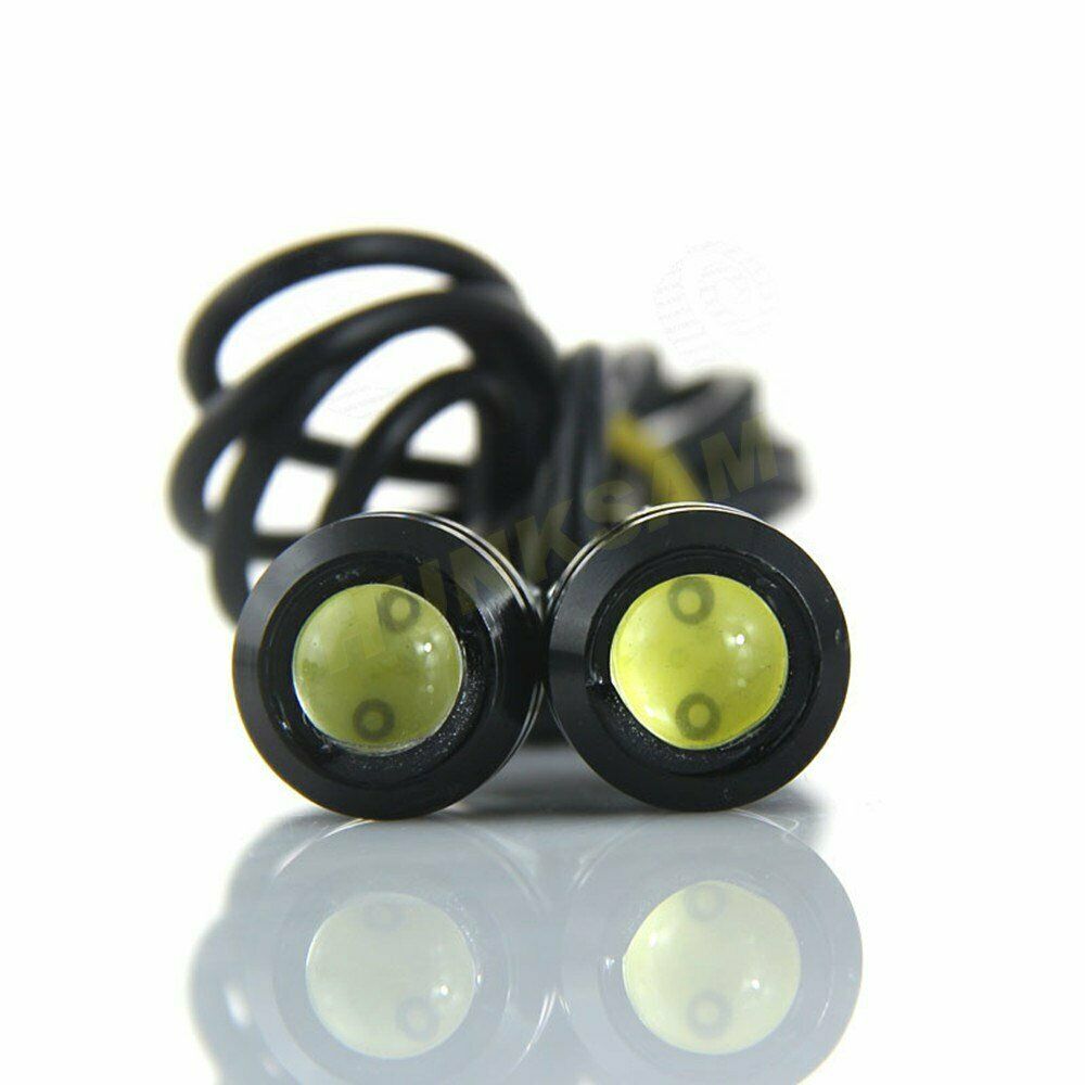 2x 12V Cars Universal Eagle Eye Light Daytime Running Fog Lamp Tail Backup Light