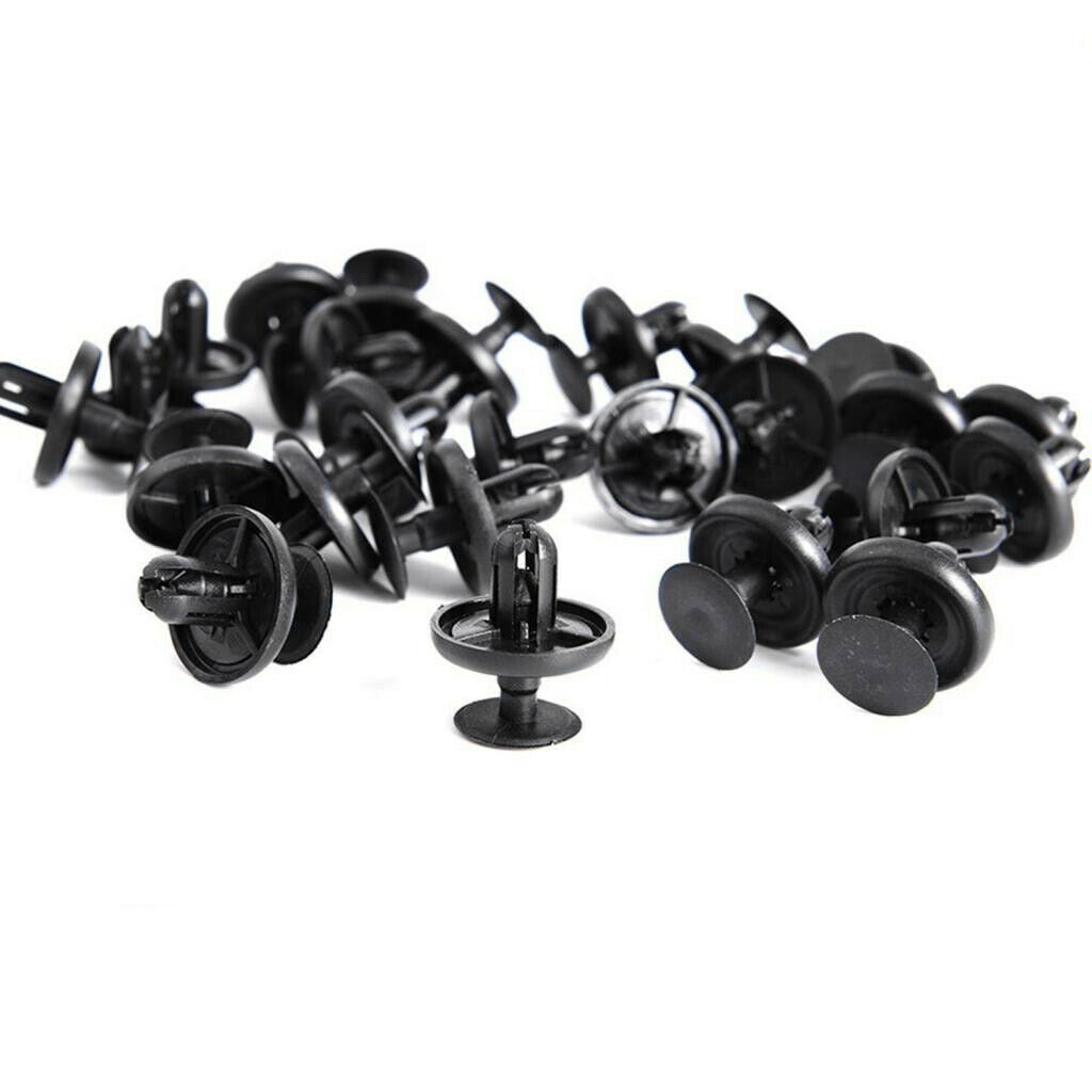 Set of 100 Universal Mud Skirt Blind Rivets Clip 0.27inch Pins Car Accessories