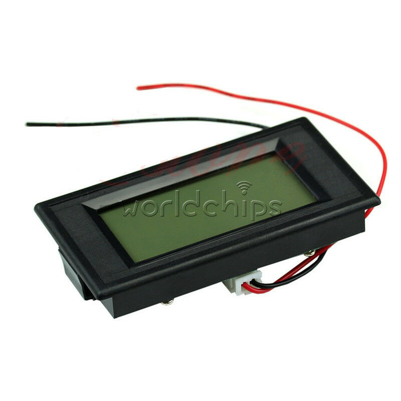 2Wire AC 80V-500V Digital Blue LCD Circuit Volt Panel Meter Voltmeter Monitor