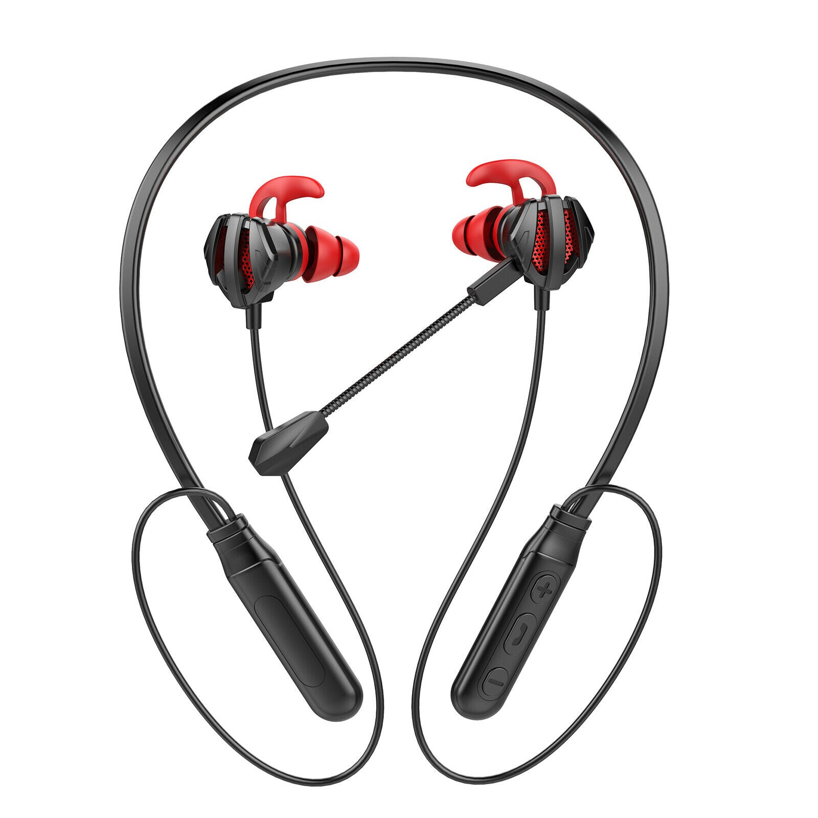 Neck-Mounted Stereo Bluetooth 5.1 Bluetooth Headphone Gaming for Gym Gamers