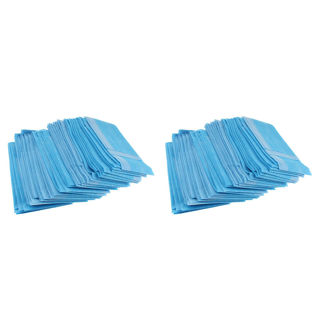 120X Waterproof Incontinence Bed Pad Underpad Protector for Patients 50x60cm