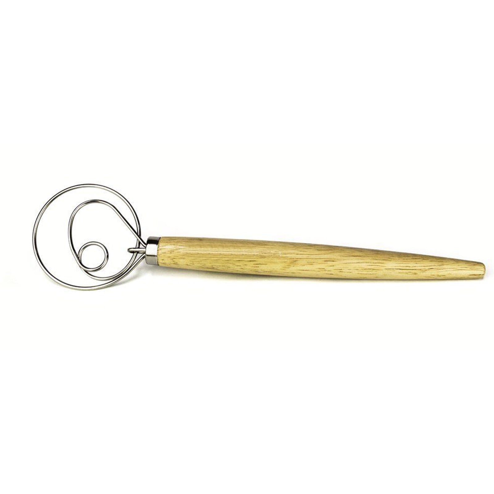 13"" Danish Dough Wire Whisk - Baking Beater Mixer Artisan Bread Batter Mixing
