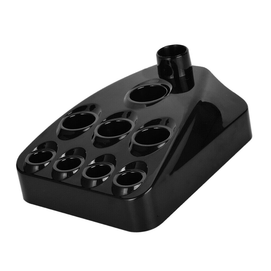 9 Holes Plastic Tattoo Pigment Ink Cup Cap Stand Holder Rack Tattoo Supplies